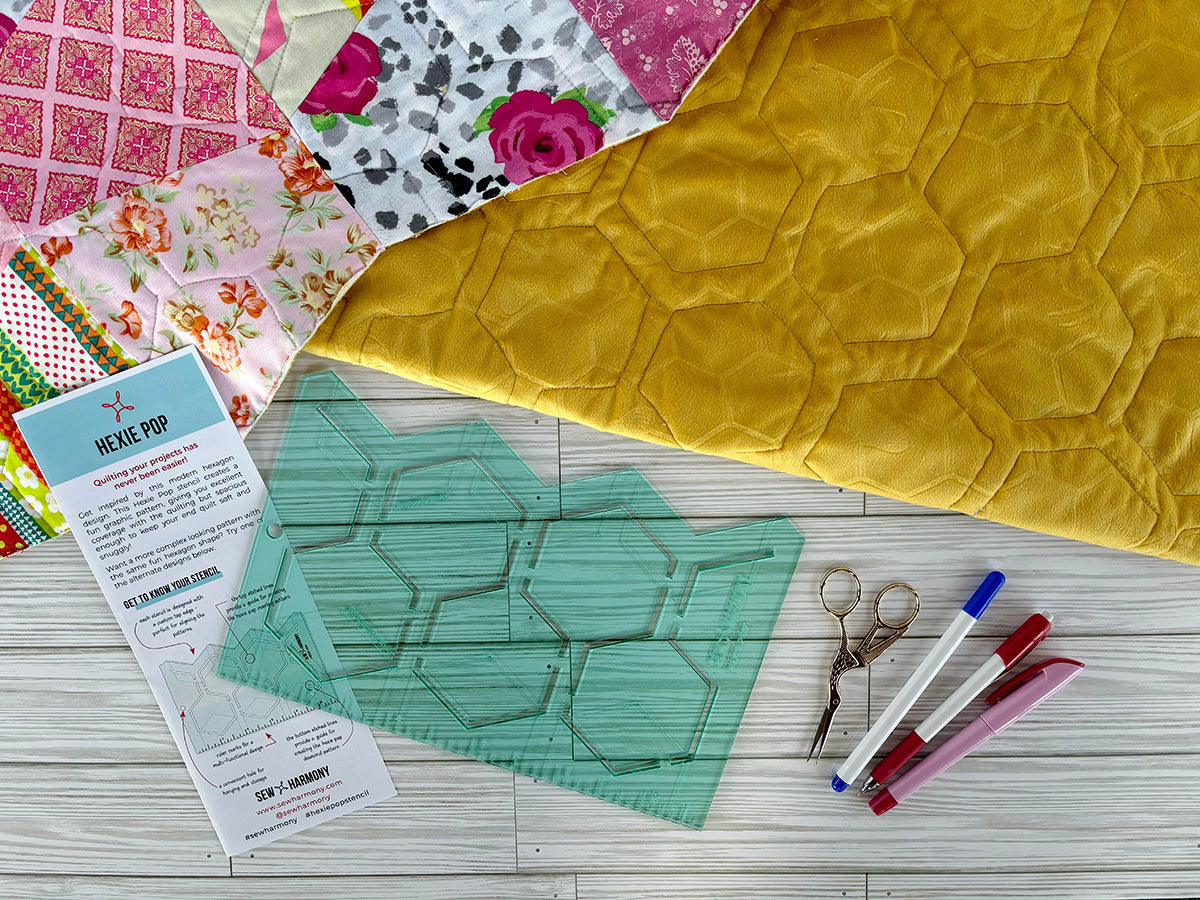 Hexie Pop Stencil