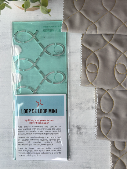 Mini Loop de Loop Stencil