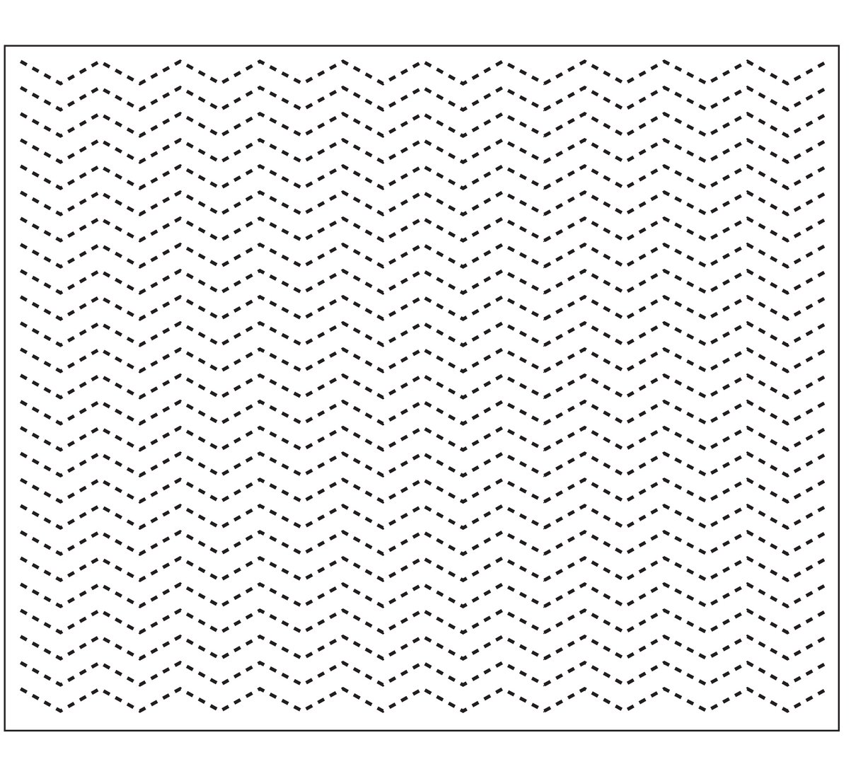 Mini Hexie Pop Stencil