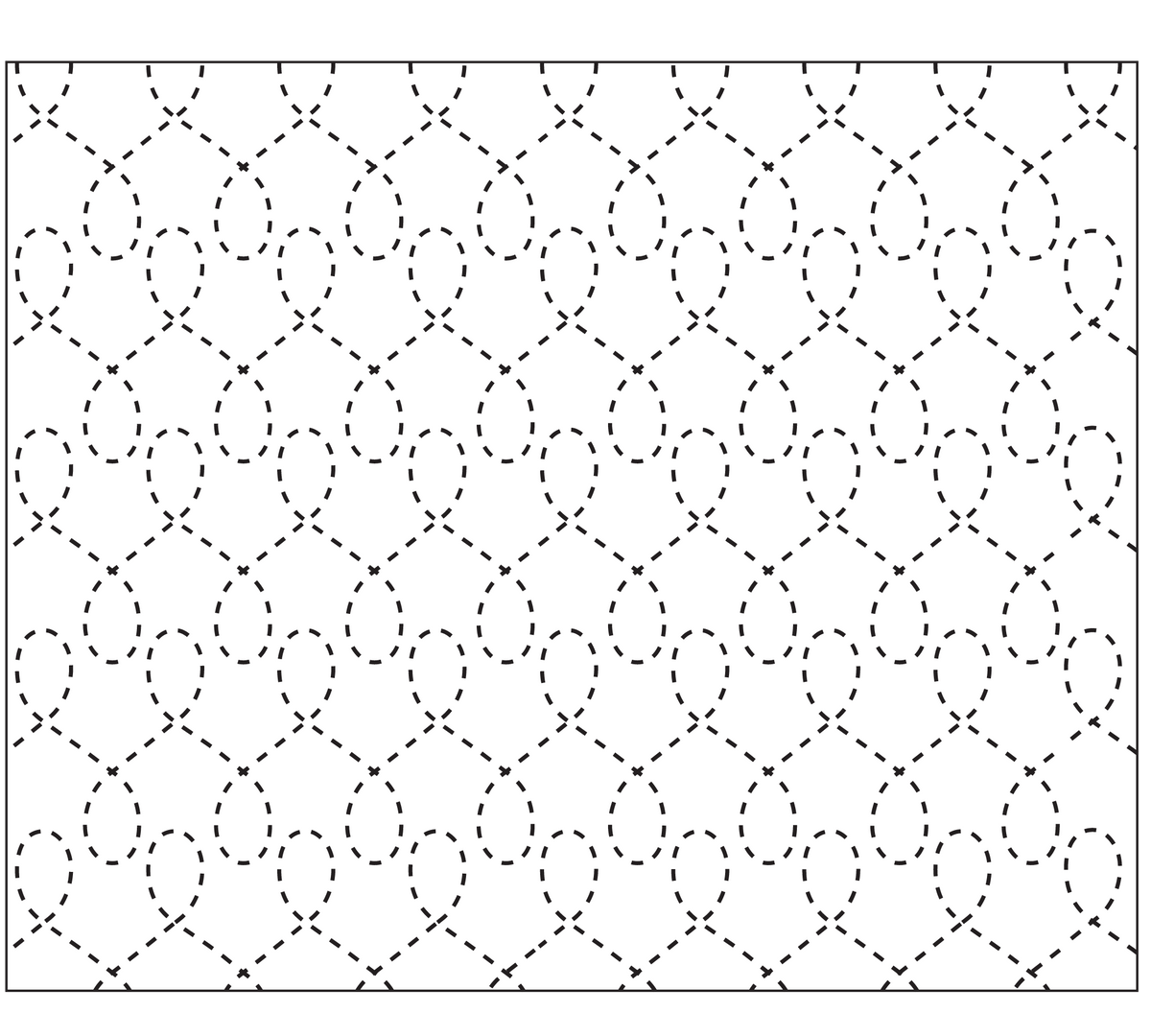 Mini Loop de Loop Stencil