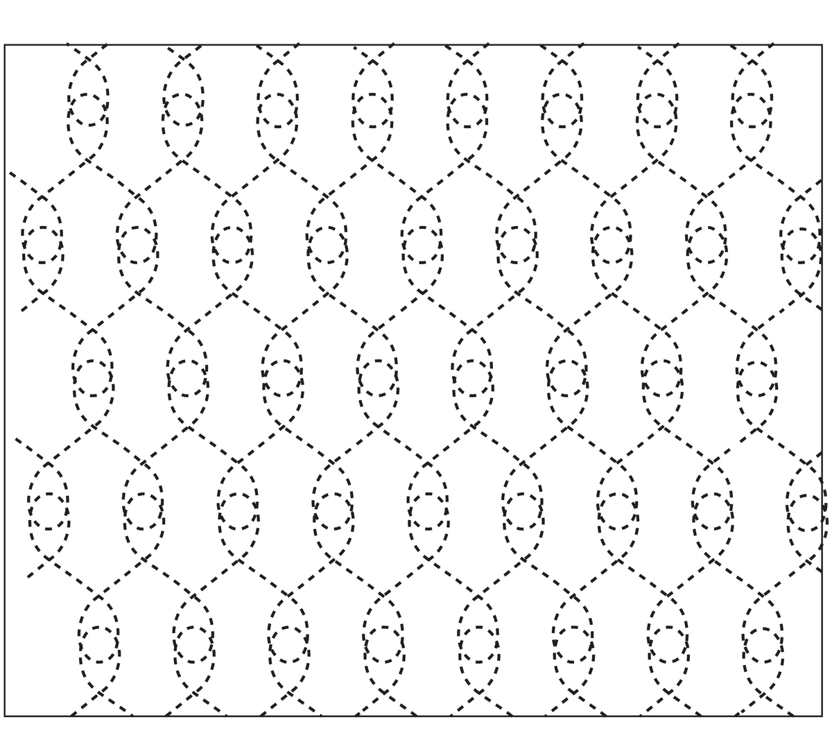 Mini Loop de Loop Stencil