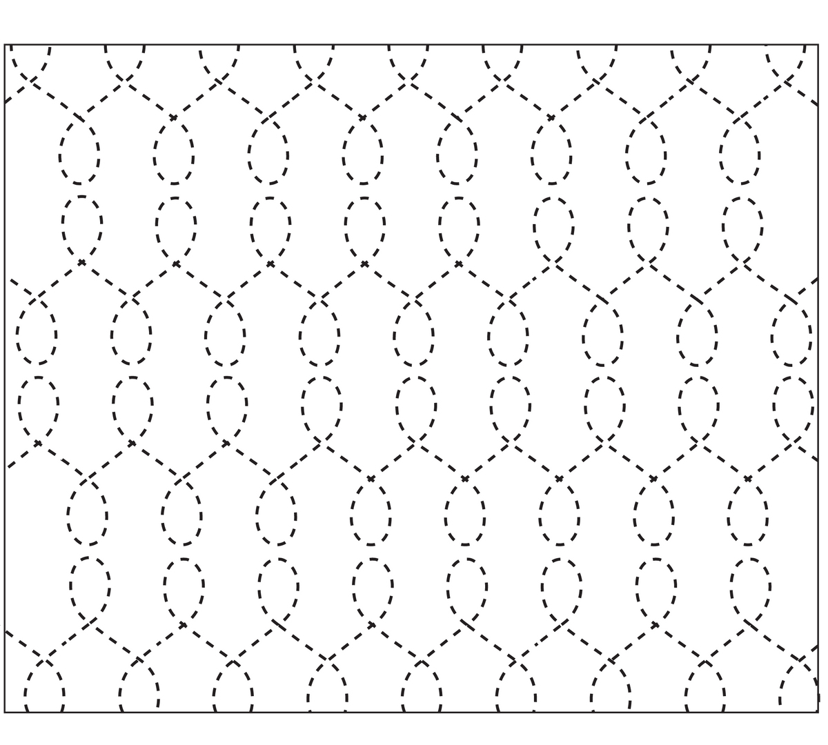 Mini Loop de Loop Stencil