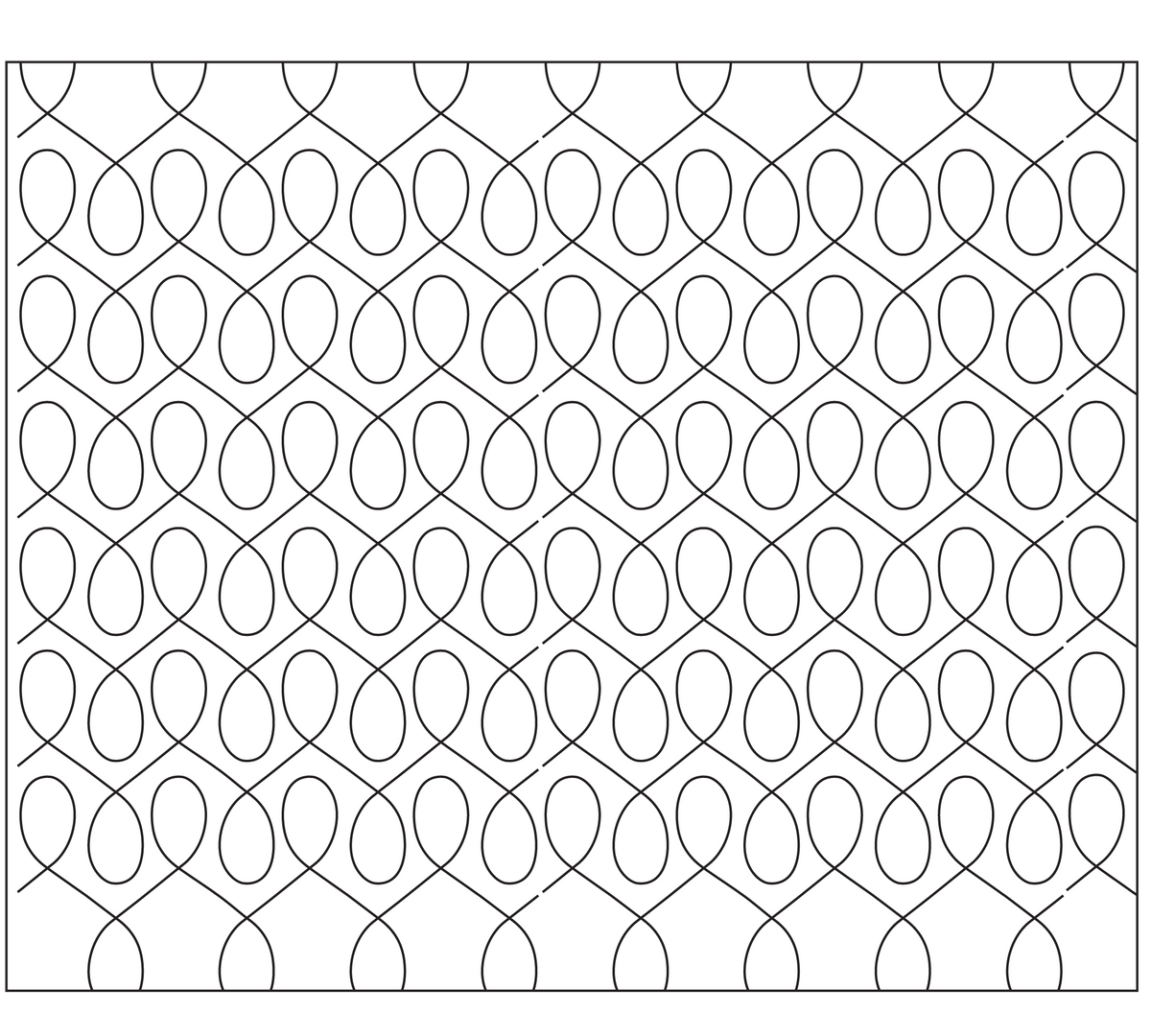 Mini Loop de Loop Stencil