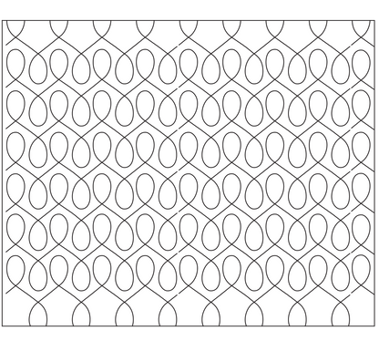 Mini Loop de Loop Stencil